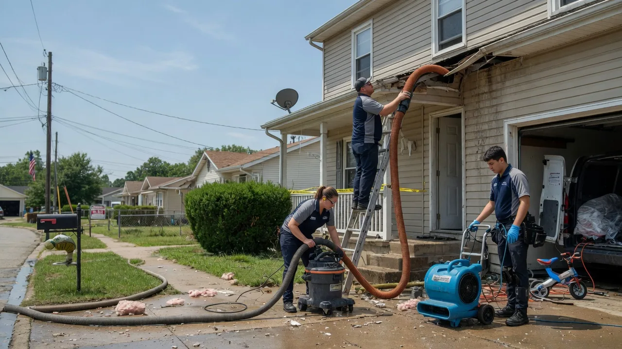 Water Damage Restoration in Foster, KY near me